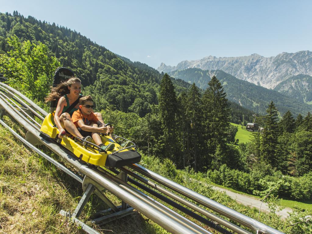 Alpine Coaster Golm Berghotel Madlener